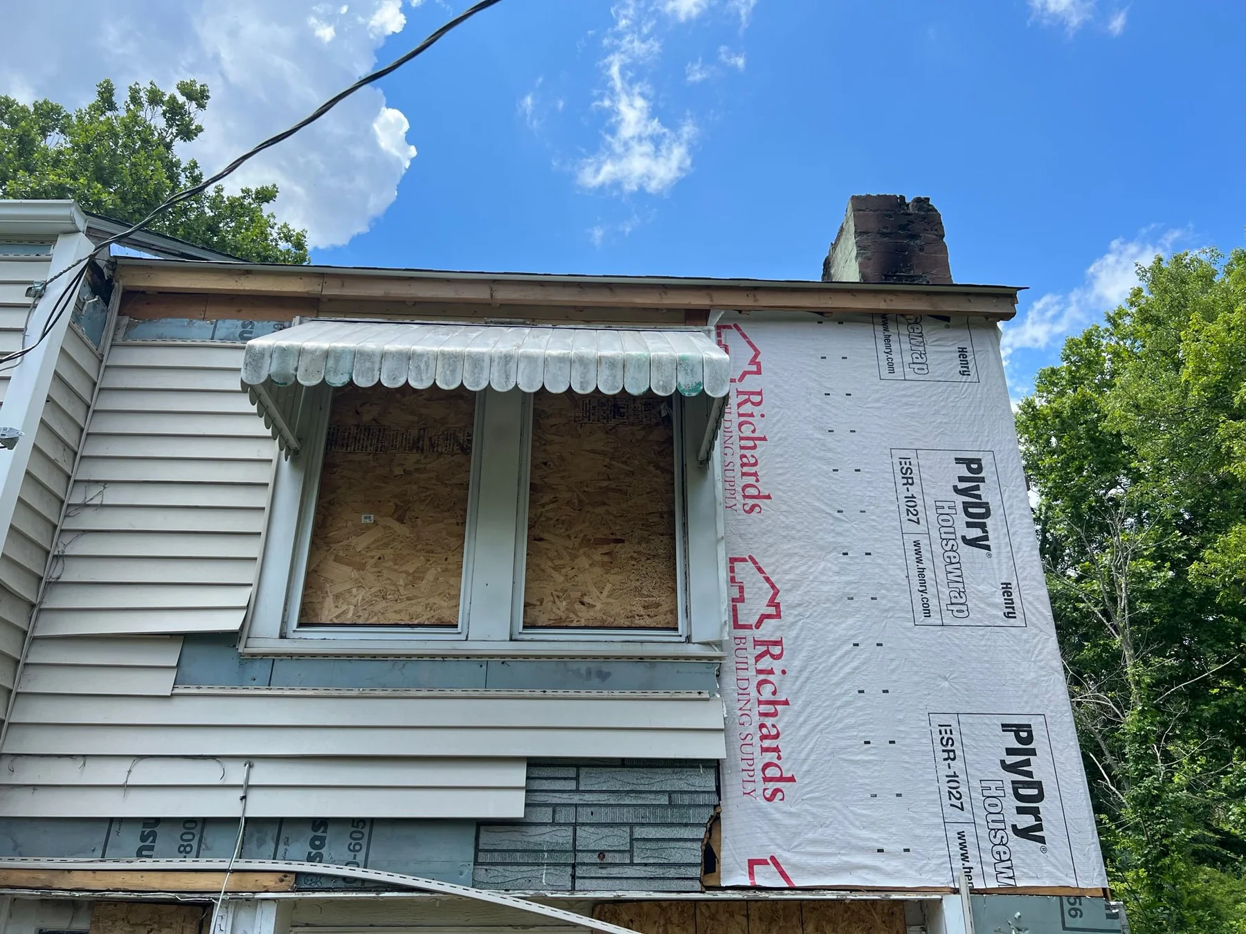 Exterior envelope reconstruction
