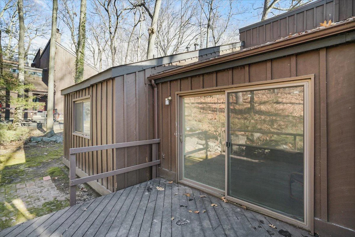 Rear deck at 17 Terra Court