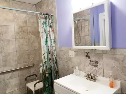 Bathroom before the completed project presentation