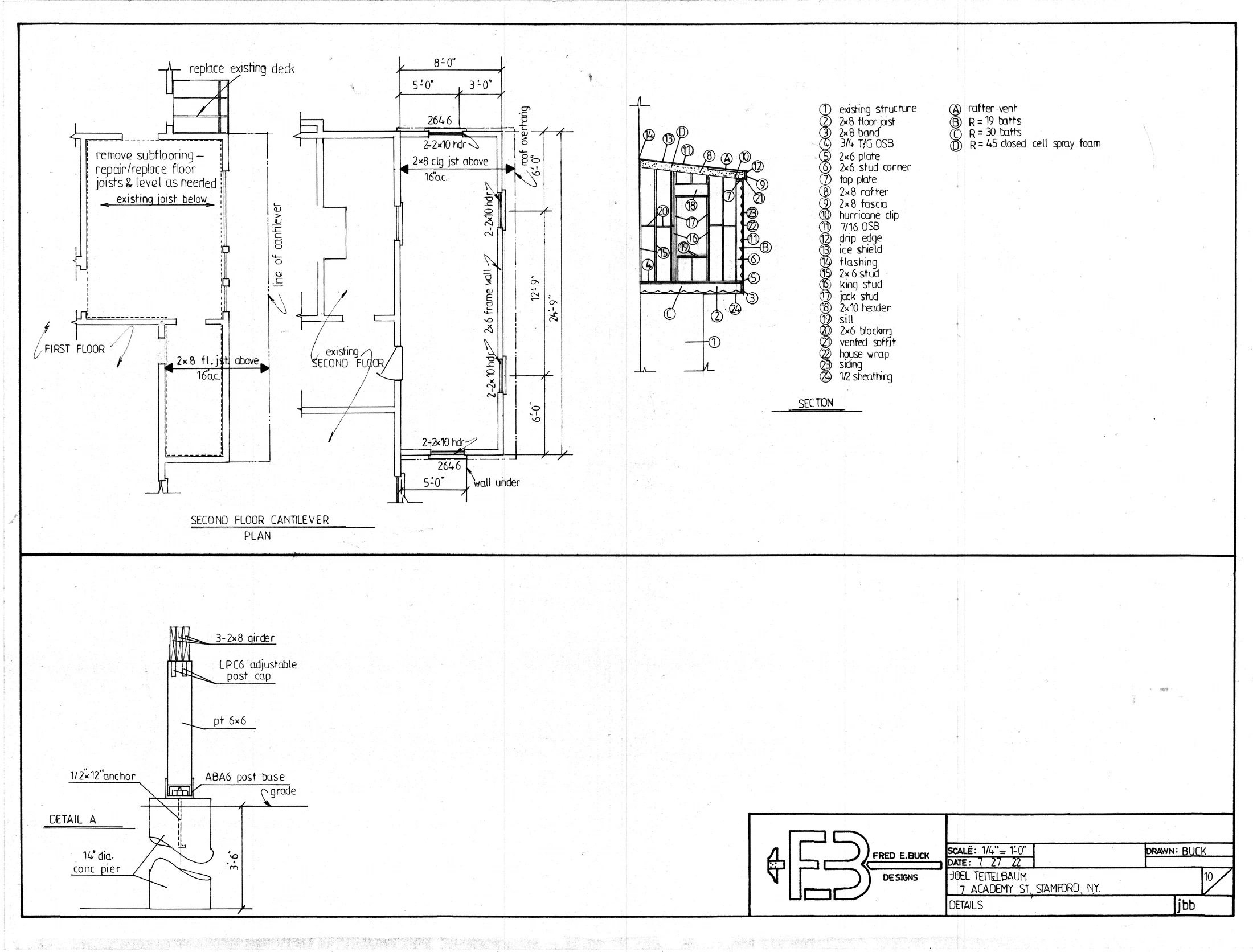 Sheet 10 structural details