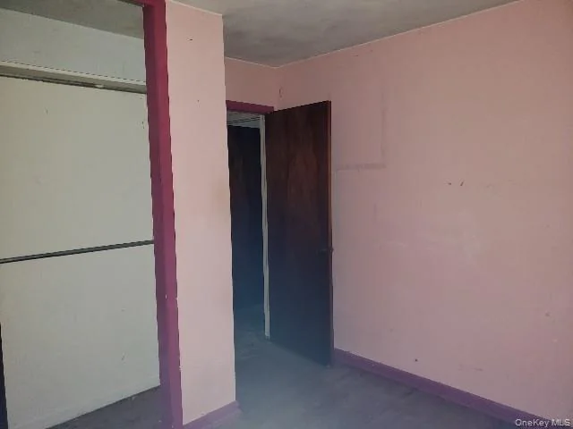Bedroom before rehabilitation