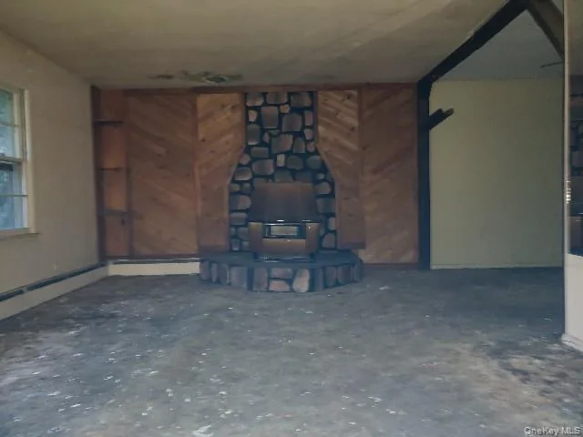 Original common area before rehabilitation